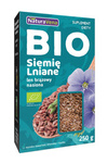 Hnědý len BIO 250 g - Naturavena