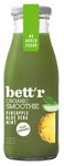 Smoothie lisované za studena s ananasem, aloe vera a mátou BIO 250 ml - smart organic (Bett'r)