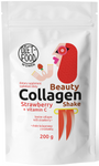 Beauty Kolagenový koktejl jahoda doplněk stravy 200 g - Diet-Food