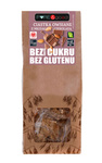 Ovesné sušenky s mandlemi a čokoládou bez přidaného cukru bezlepkové 150 g – Pure&Good