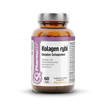 Kolagenový rybí komplex bezlepkový doplněk stravy 60 kapslí 38,76 g - Pharmovit (čistá etiketa)