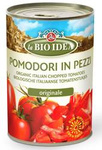 Krájená rajčata bez kůže (plechovka) BIO 400 g