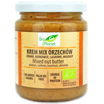 Ořechový krém mix (4 ořechy) Bio 250 g – Bio Planet