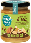 Křupavý mix ořechů (4 ořechy) bio 250 g - Terrasana