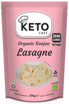 Keto konjakové lasagnové nudle bezlepkové Bio 270 g – Ketochef