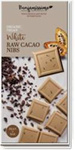 Veganská bílá čokoláda s drcenými kakaovými boby NON-GLU. BIO 70 g