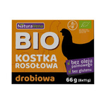 Bezlepkový drůbeží vývar v kostce BIO 66 g - Naturavena