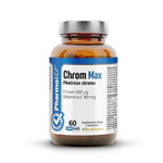 Chromium max bezlepkový doplněk stravy 60 kapslí - PHARMOVIT (ČISTÁ LABELKA)