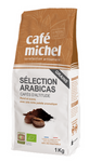 Zrnková káva Arabica 100% selection Fair Trade BIO 1 kg – Cafe Michel