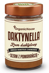 Kokosový a datlový krém se sezamem a pomerančem bez lepku BIO 190 g - Organic House (daktynella)