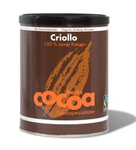 Fair trade bezlepkový kakaový prášek criollo BIO 250 g