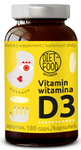 Vitamin D3 (100 µg) doplněk stravy 180 kapslí - Diet-Food