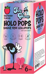 Holopops lízátko bez cukru s malinovou příchutí s vit. C a vit. D (6 ks) 36 g – Joe Glow