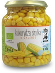 Kukuřice cukrová ve slaném nálevu ve sklenici BIO 340 g (230 g)