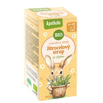 Dětský sirup z brutnáku lékařského a šípku od 1 roku věku bio doplněk stravy 250 g - APOTHEKE